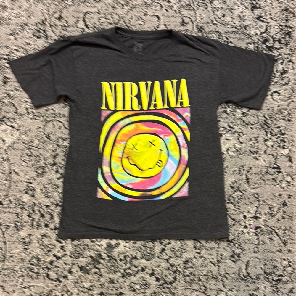 Nirvana Graphic T-Shirt - Gray